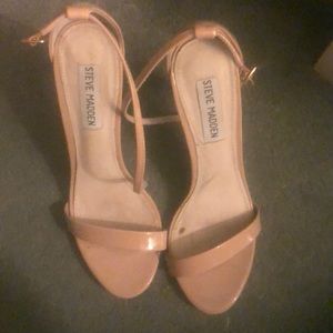 Steve Madden | Shoes | Steve Madden Stecy Nude Patent Shoe | Poshmark